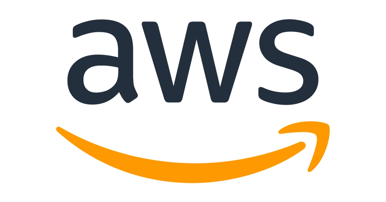 AWS logo with orange smile
